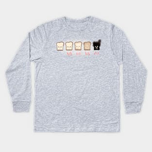 The Toast is Done! Kids Long Sleeve T-Shirt